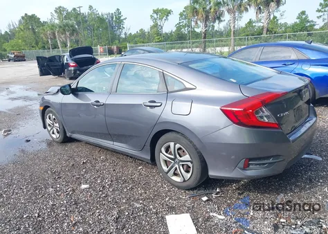 2017 Honda Civic Lx из США, поврежденный, VIN 19XFC2F59HE019715